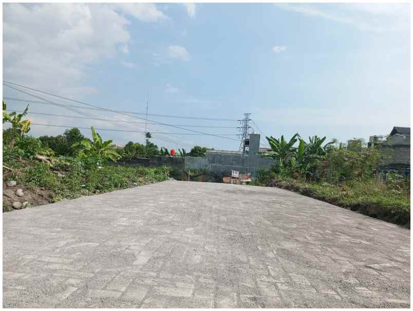 dijual tanah jl kaliurang km 8