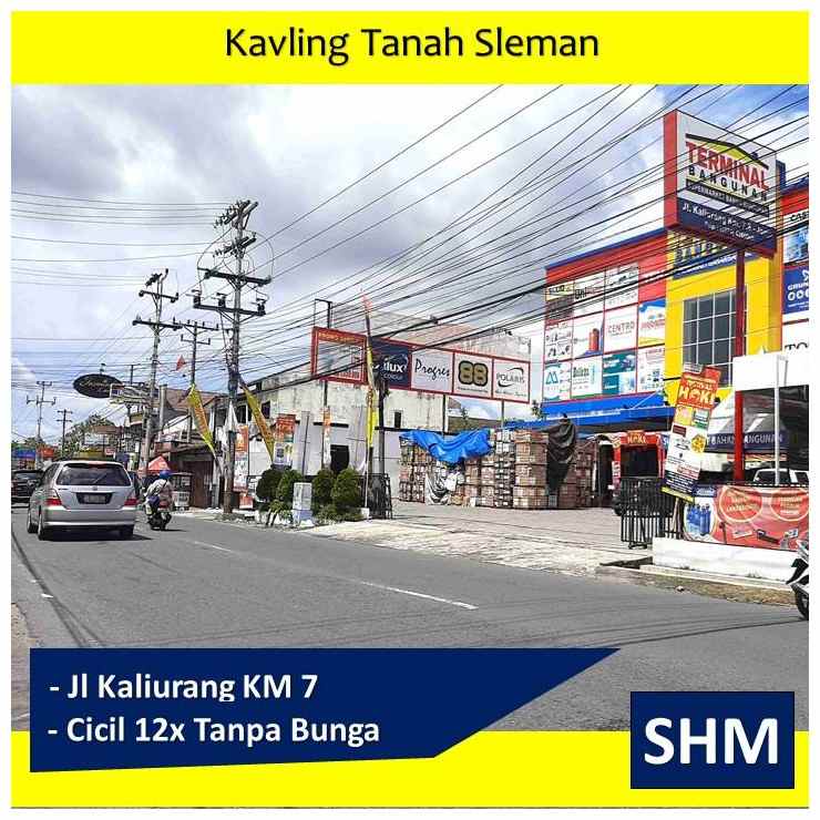 dijual tanah jl kaliurang km 8