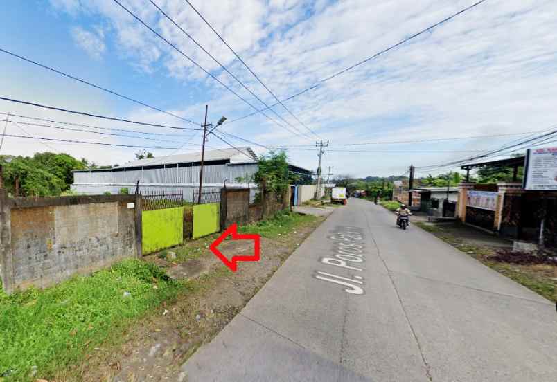 dijual tanah jl poros pattene kel