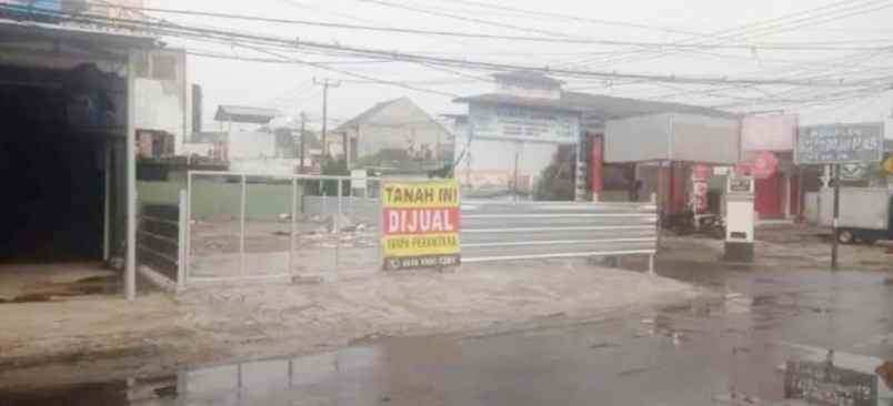 dijual tanah jl randu sari raya kel