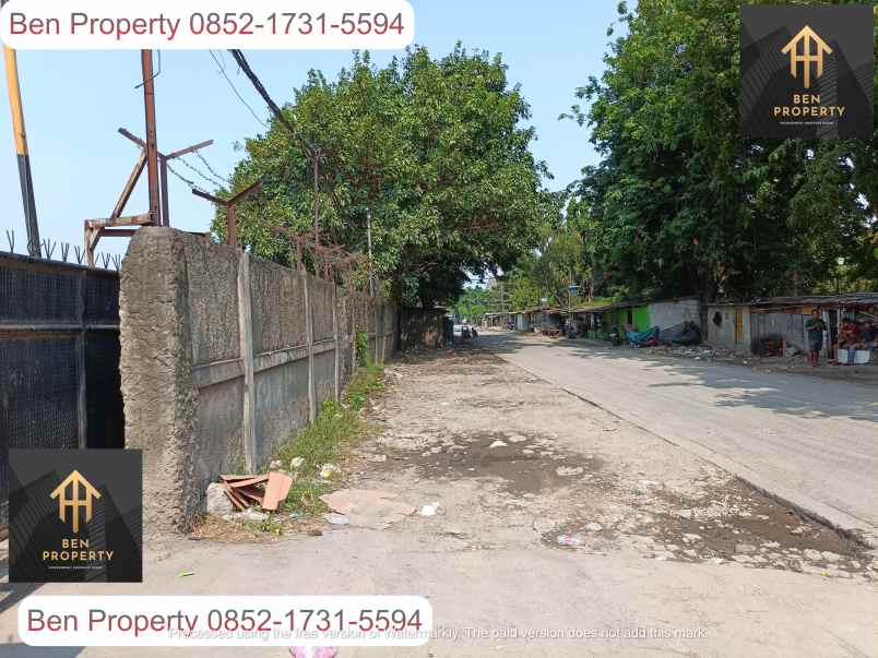 dijual tanah jl raya cakung cilincing