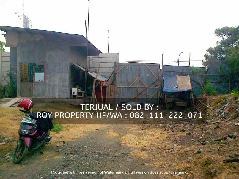 dijual tanah jl raya cakung cilincing