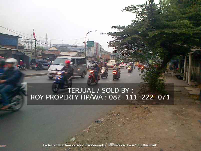 dijual tanah jl raya cakung cilincing