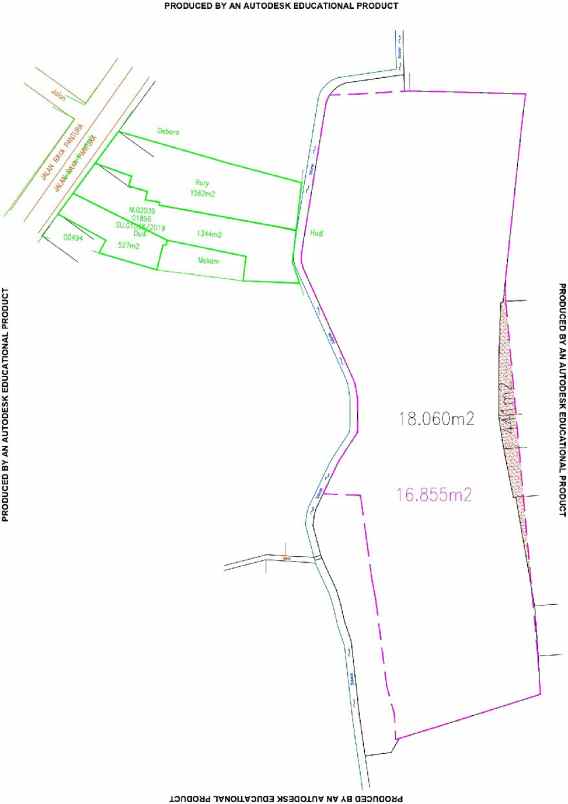 dijual tanah jl raya merdeka pabuaran