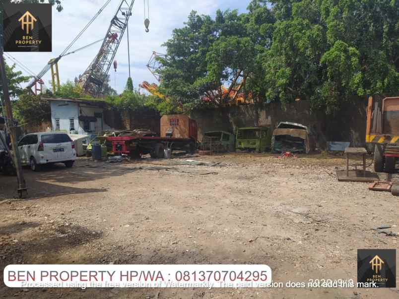 dijual tanah jl raya tugu semper barat