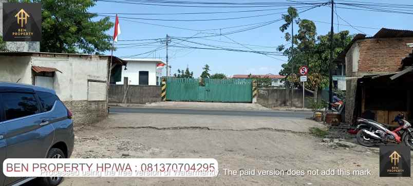 dijual tanah jl raya tugu semper barat