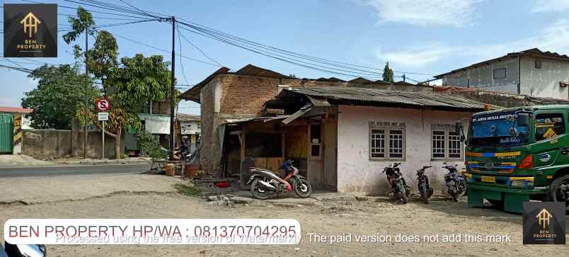 dijual tanah jl raya tugu semper barat