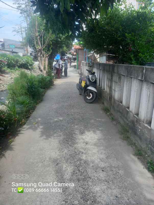 dijual tanah jln raya kosambi timur