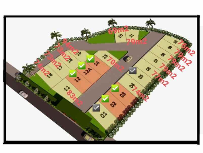 dijual tanah jurang mangu barat