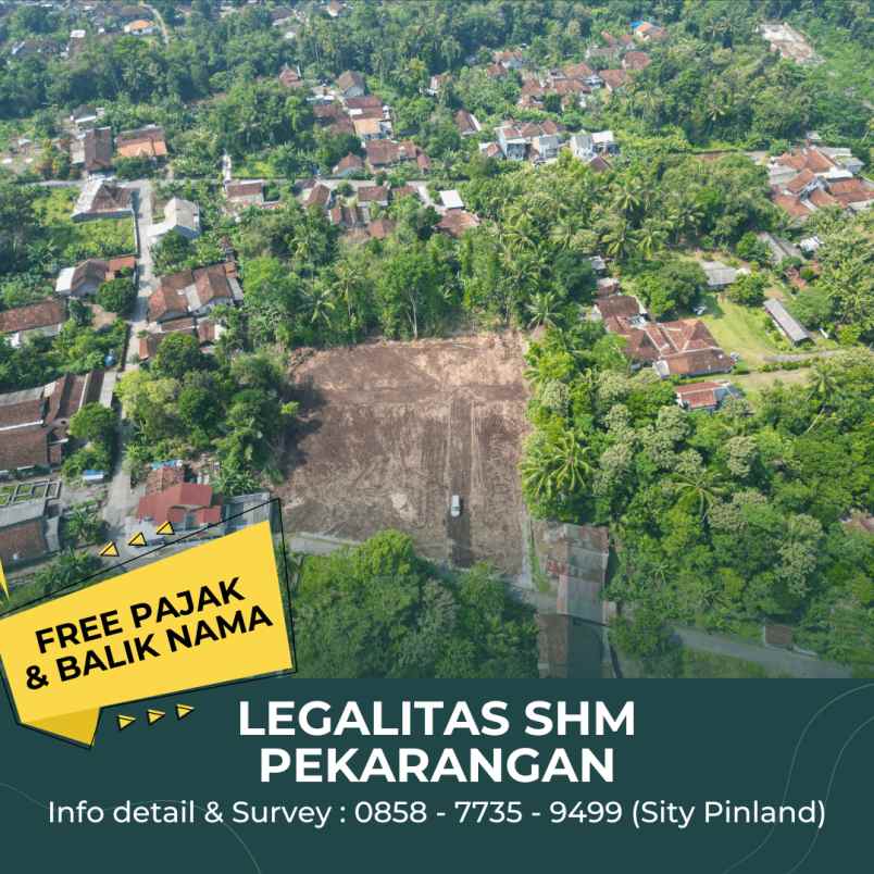 dijual tanah kadisono margorejo tempel