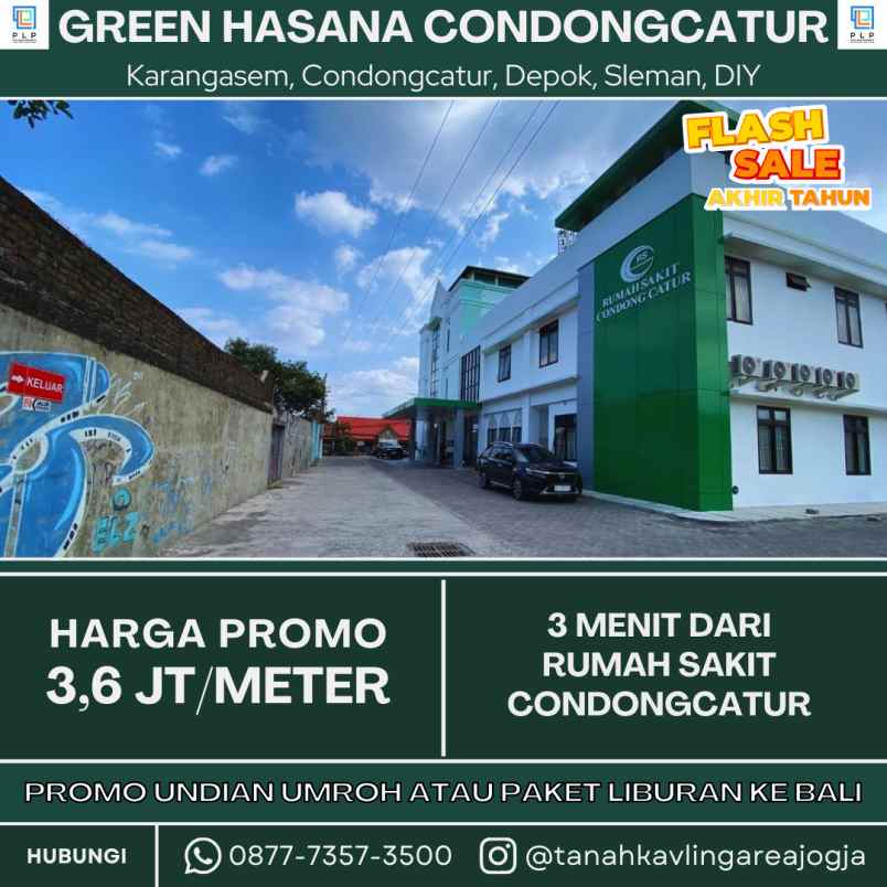 dijual tanah karangasem condongcatur