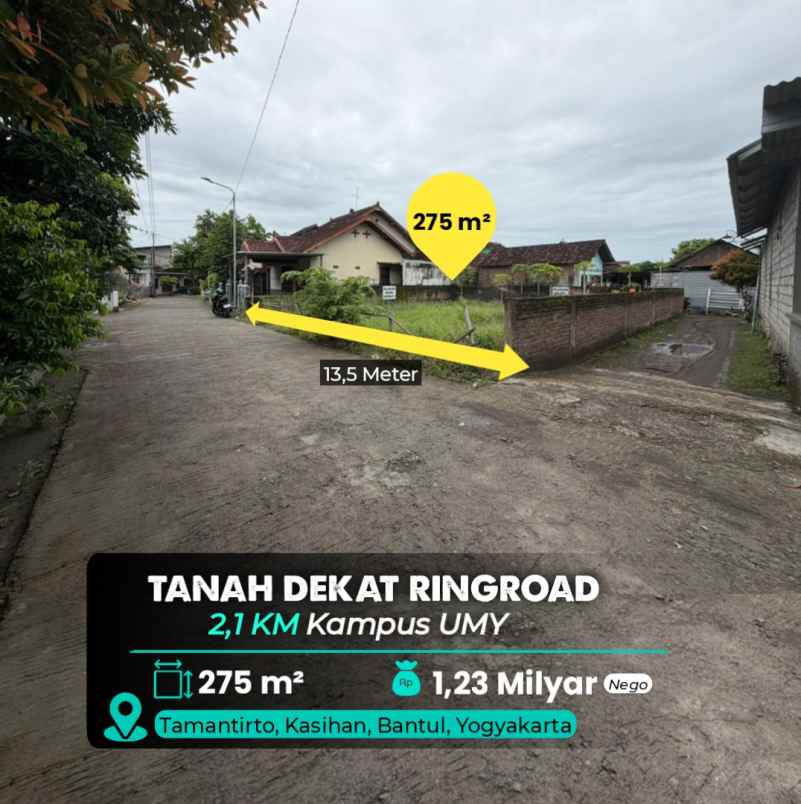 dijual tanah kasihan