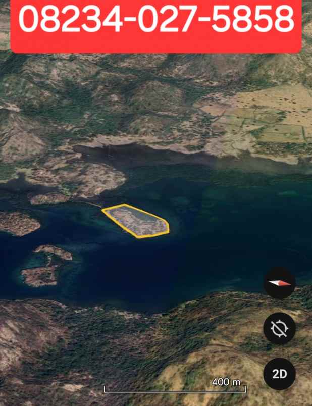 dijual tanah labuan kuris sumbawa ntb