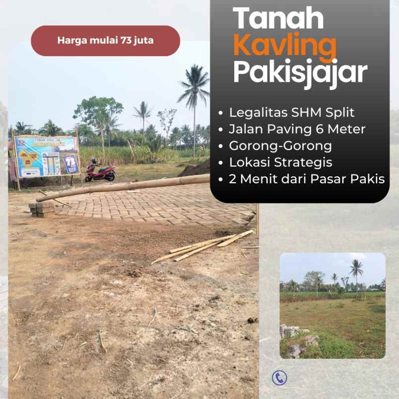 dijual tanah pakis indah