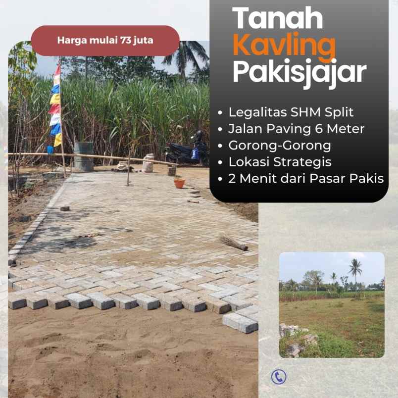 dijual tanah pakis indah