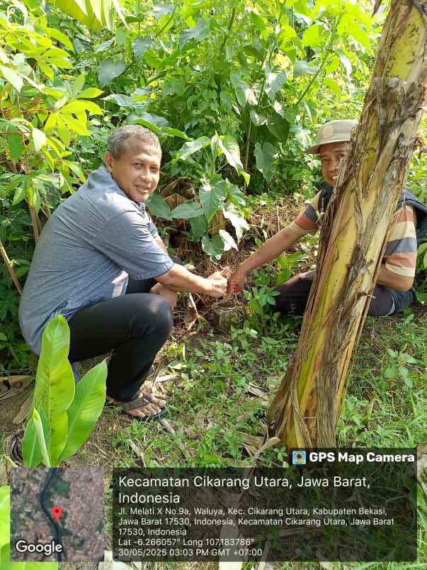 dijual tanah perumahan bumi citra lestari