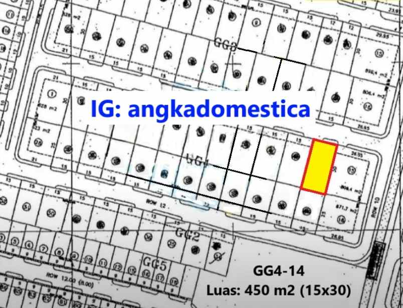 dijual tanah somerset citraland