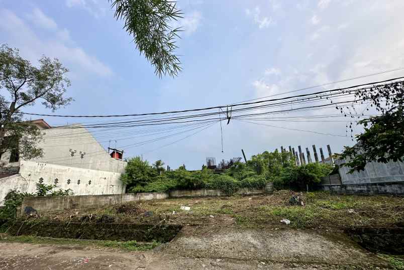 dijual tanah strategis lapangan tembak cibubur 500m2