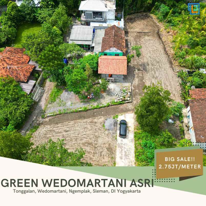 dijual tanah tonggalan wedomartani