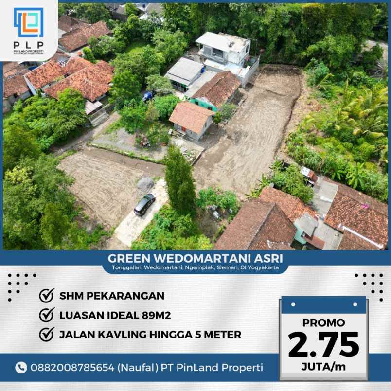 dijual tanah tonggalan wedomartani