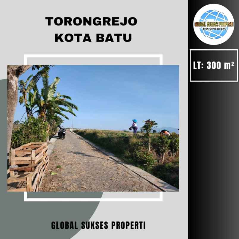 dijual tanah torongrejo