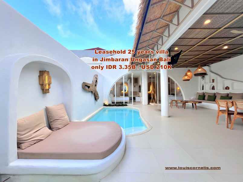 dijual villa jalan raya uluwatu pecatu