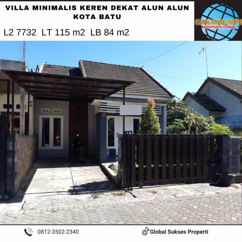 dijual villa pesanggrahan kusuma