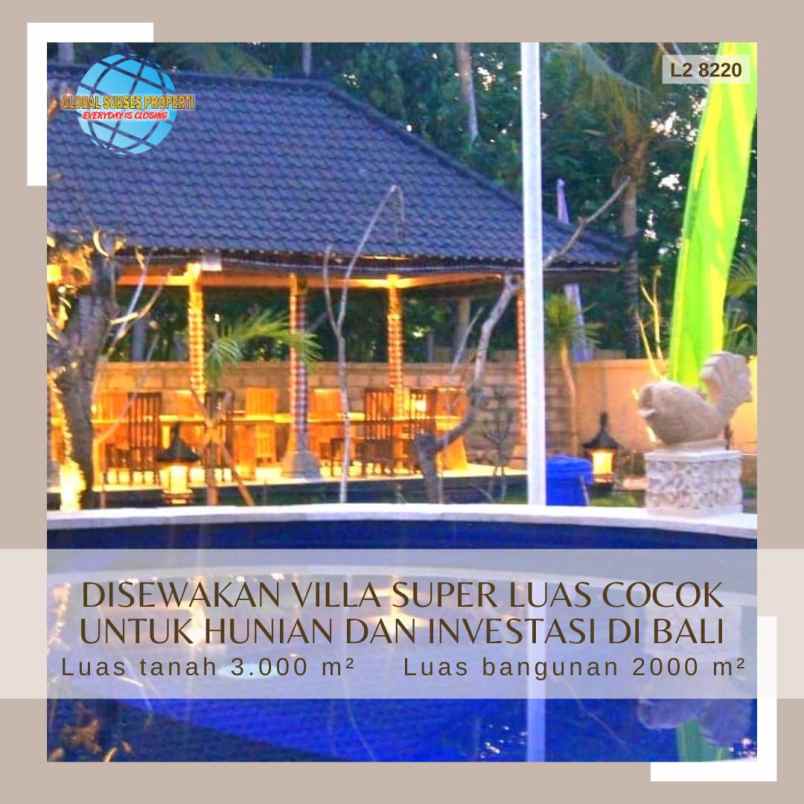 disewakan villa di nusa penida