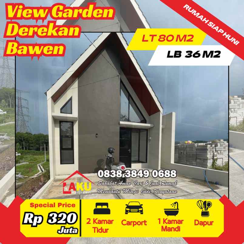 eksluksif home view garden derekan bawen