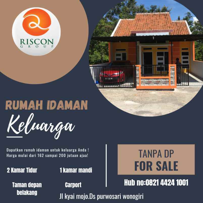 jual rumah promoo area wonogiri