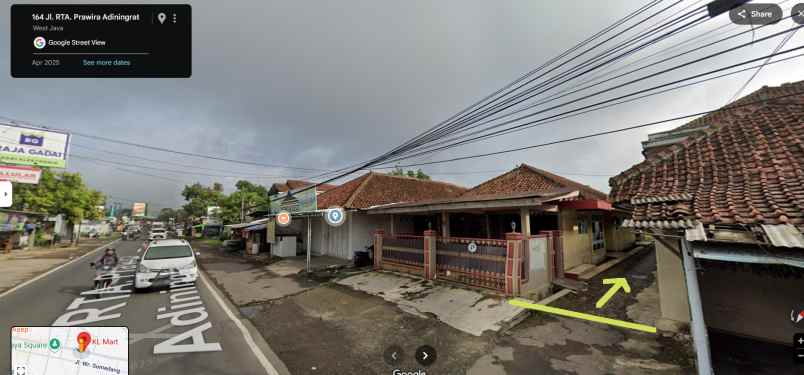 jual tanah strategis shm di pasar rebo manonjaya