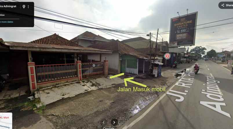 jual tanah strategis shm di pasar rebo manonjaya