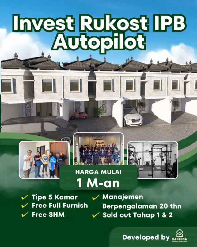 kost premium auto dikelola