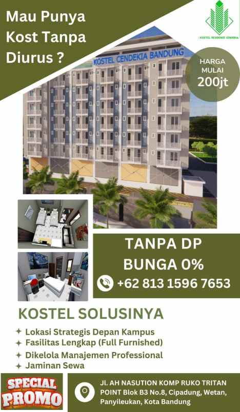 kostel residence cendekia bandung