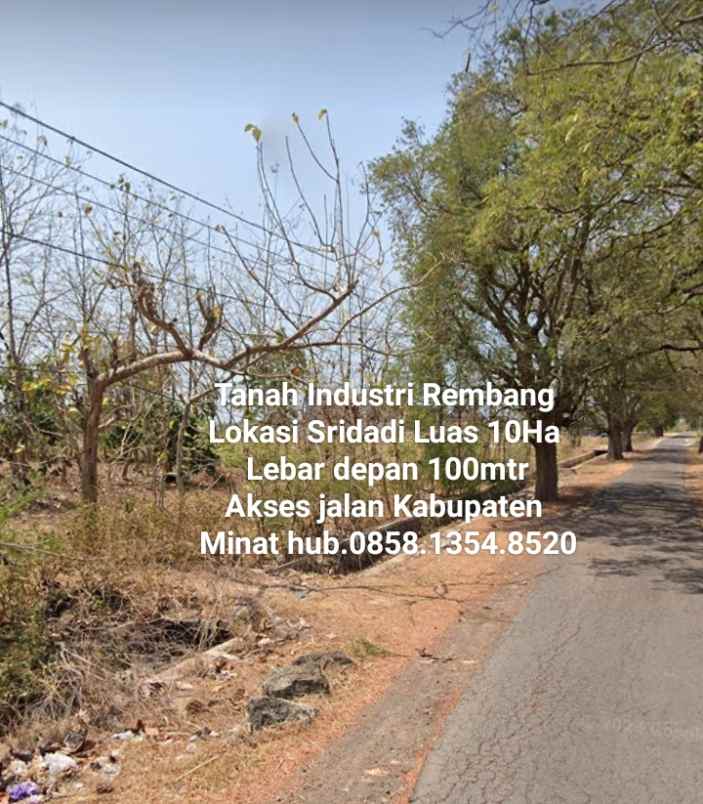 lahan industri rembang jawa tengah murah
