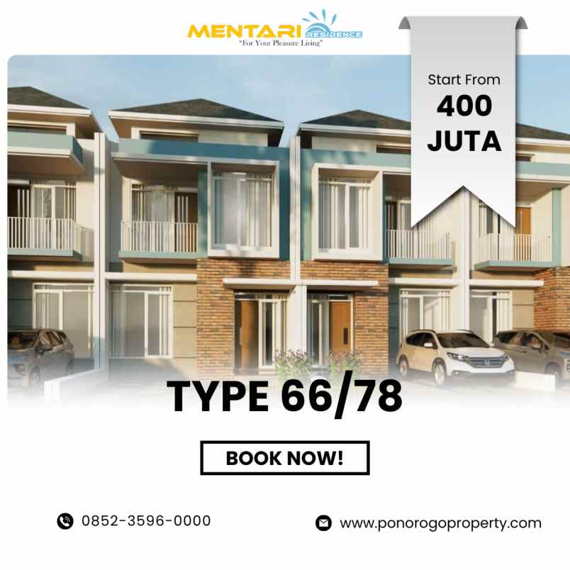 perumahan syariah ngawi tanpa bunga dp fleksibel