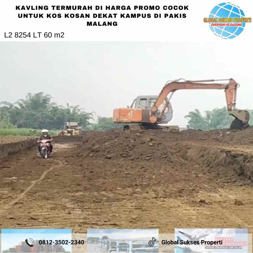 promo tanah kavling tower tirtomoyo pakis malang