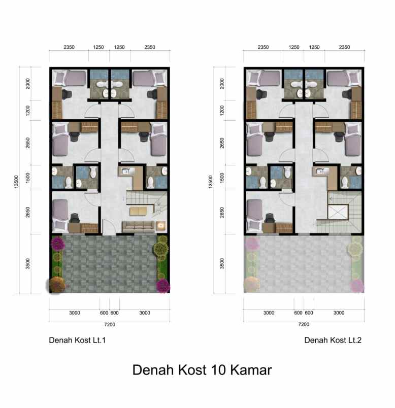 rukost columbus 10 kamar