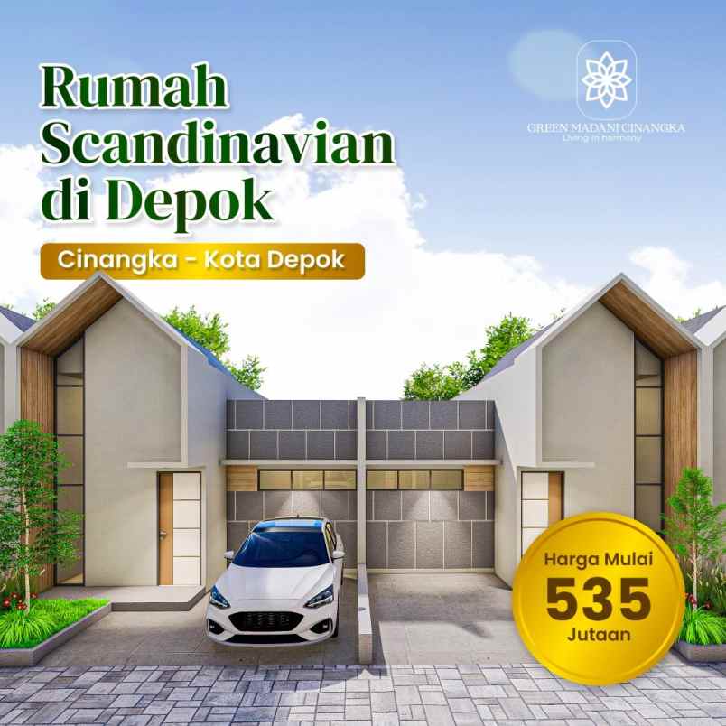 rumah 2 lantai 500jutaan di cinangka depok