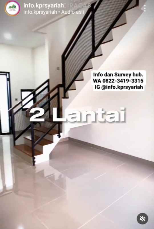 rumah 2 lantai 5menit ke stasiun ciracas jakarta timur