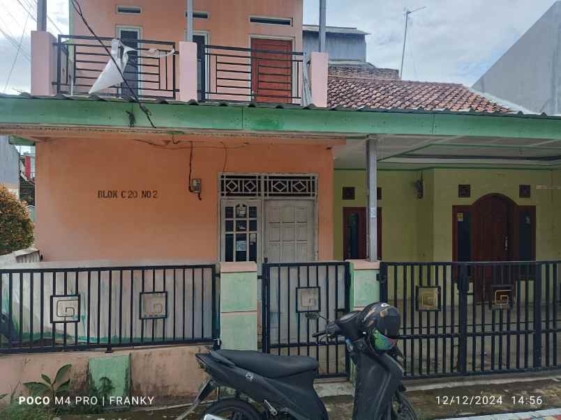 rumah 2 lantai hook dekat toll ciujung