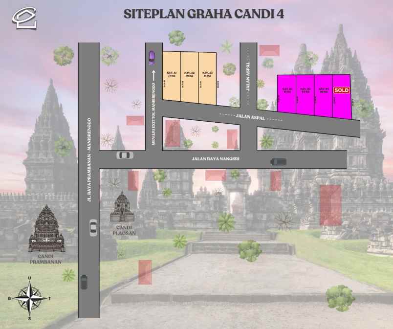 rumah 200 jutaan di prambanan