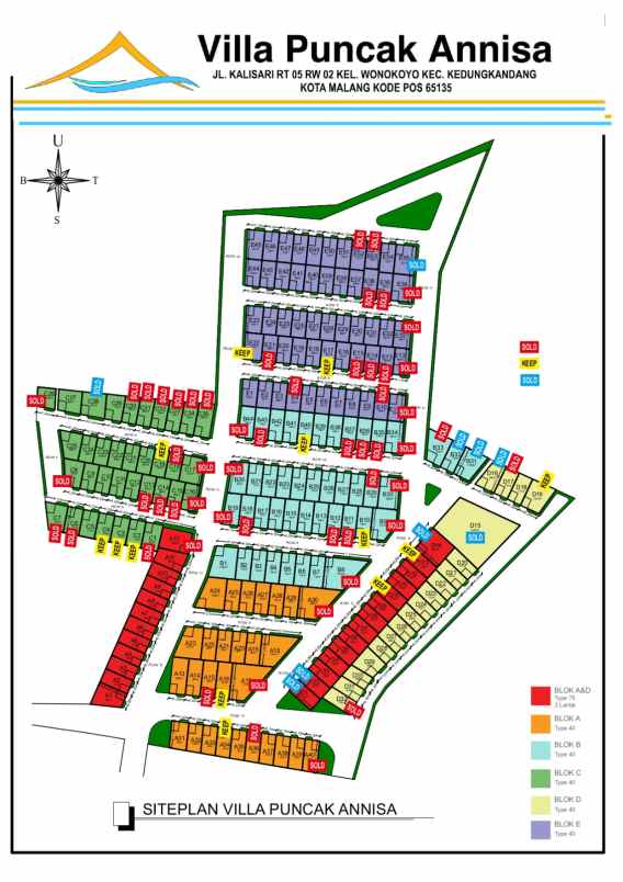 rumah bagus area bebas banjir