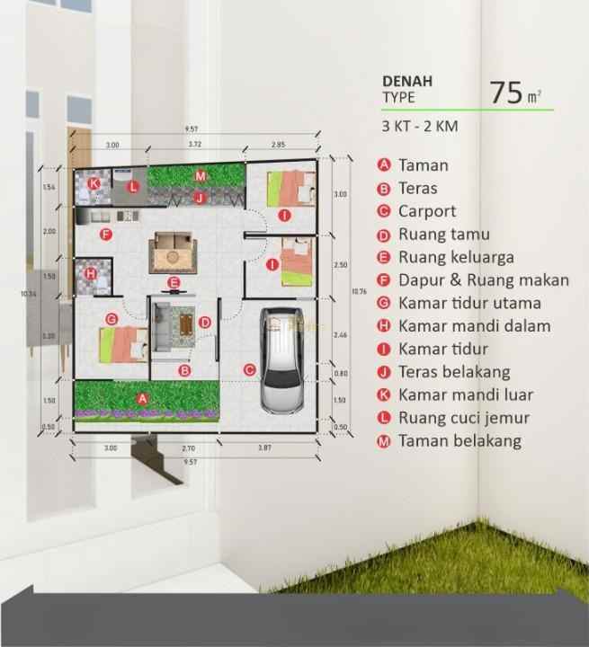 rumah baru desain modern 9 menit ke sleman city hall