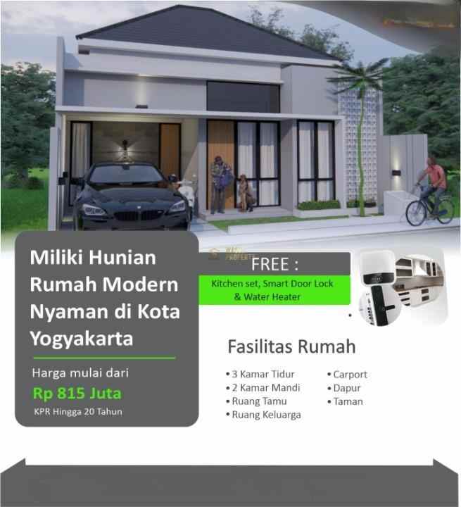 rumah baru desain modern 9 menit ke sleman city hall