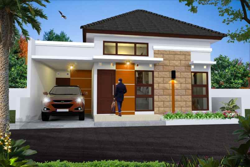 rumah baru murah minimalis modern siap huni di bantul