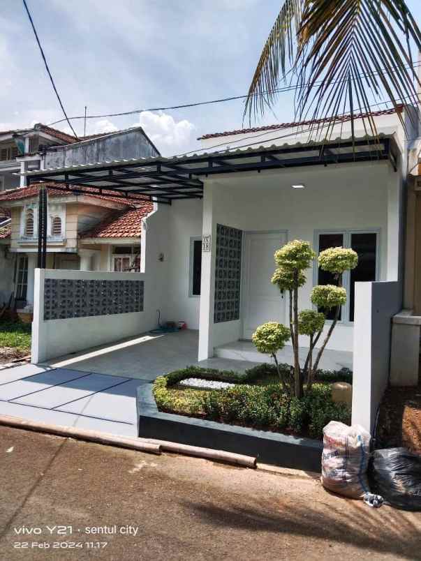 rumah baru siap huni di taman udayana sentul city