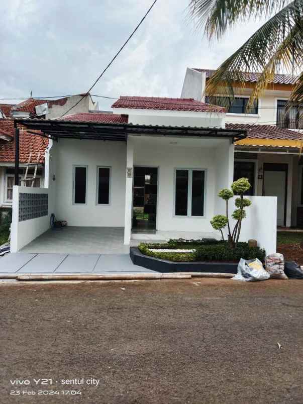 rumah baru siap huni di taman udayana sentul city