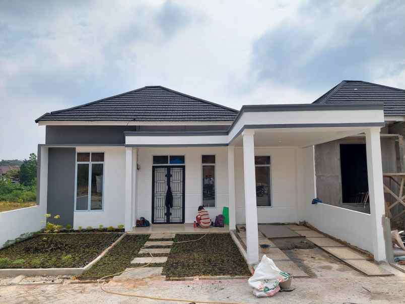 rumah cluster idaman type 45 di jalan delima pekanbaru