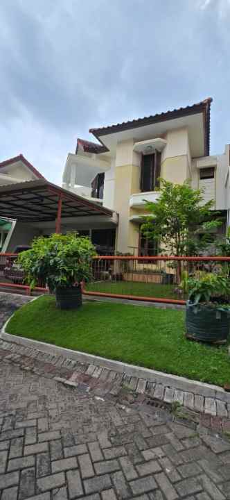 rumah dharmahusada regency 2 lantai siap huni